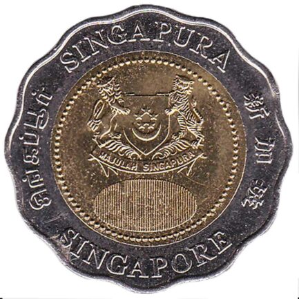5 Dollar commemorative coin Singapore