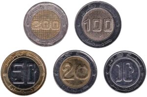 Algerian Dinar coins