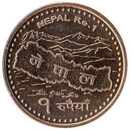 1 Nepalese Rupee coin