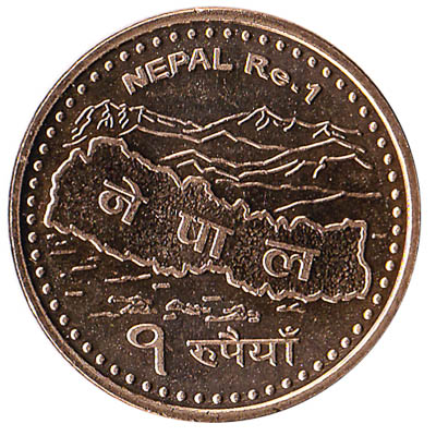 1 Nepalese Rupee coin