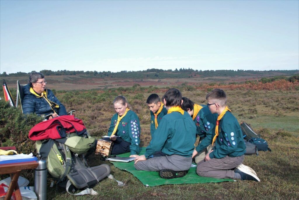 the scouts and sailsbury and wiltshire camping