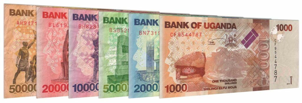 current Ugandan Shilling banknote series
