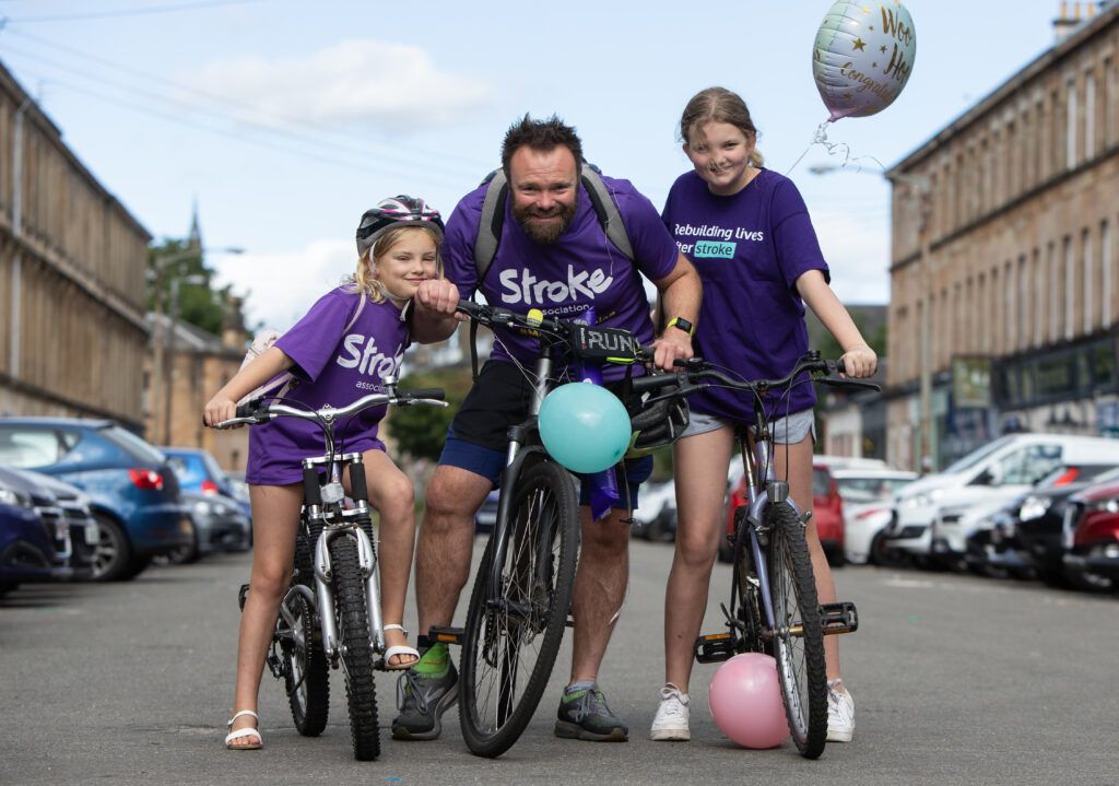 Image of fundraising event for Stroke Association Scotland.