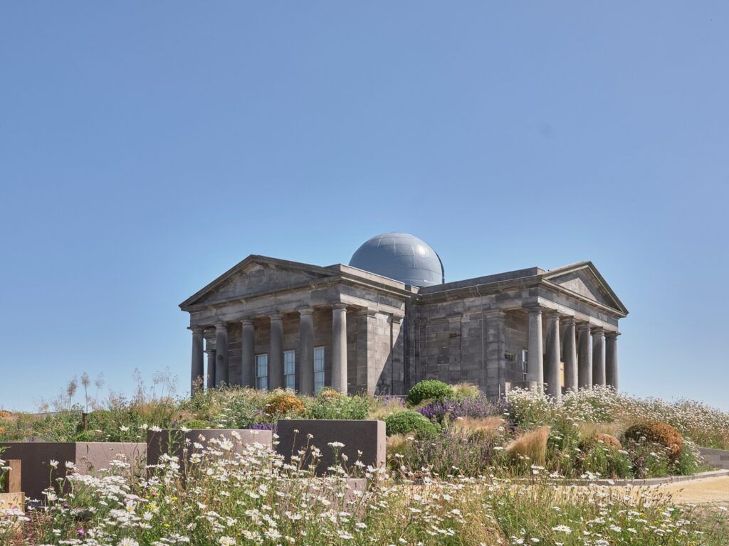 heritage observatory building in Edinburgh.