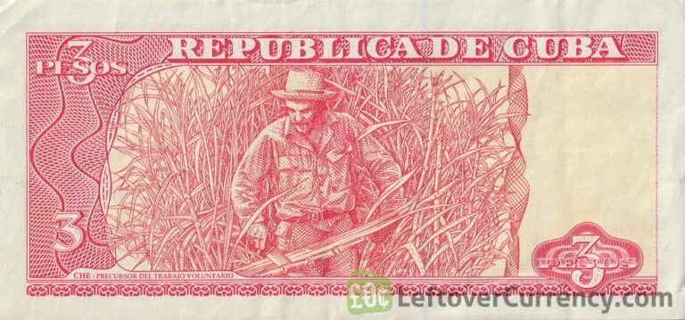 how much is 3 cuban pesos worth