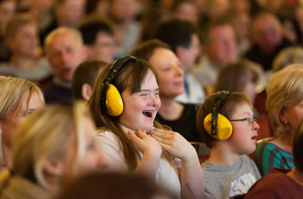 young children watching a play at Go Live Theatre Projects