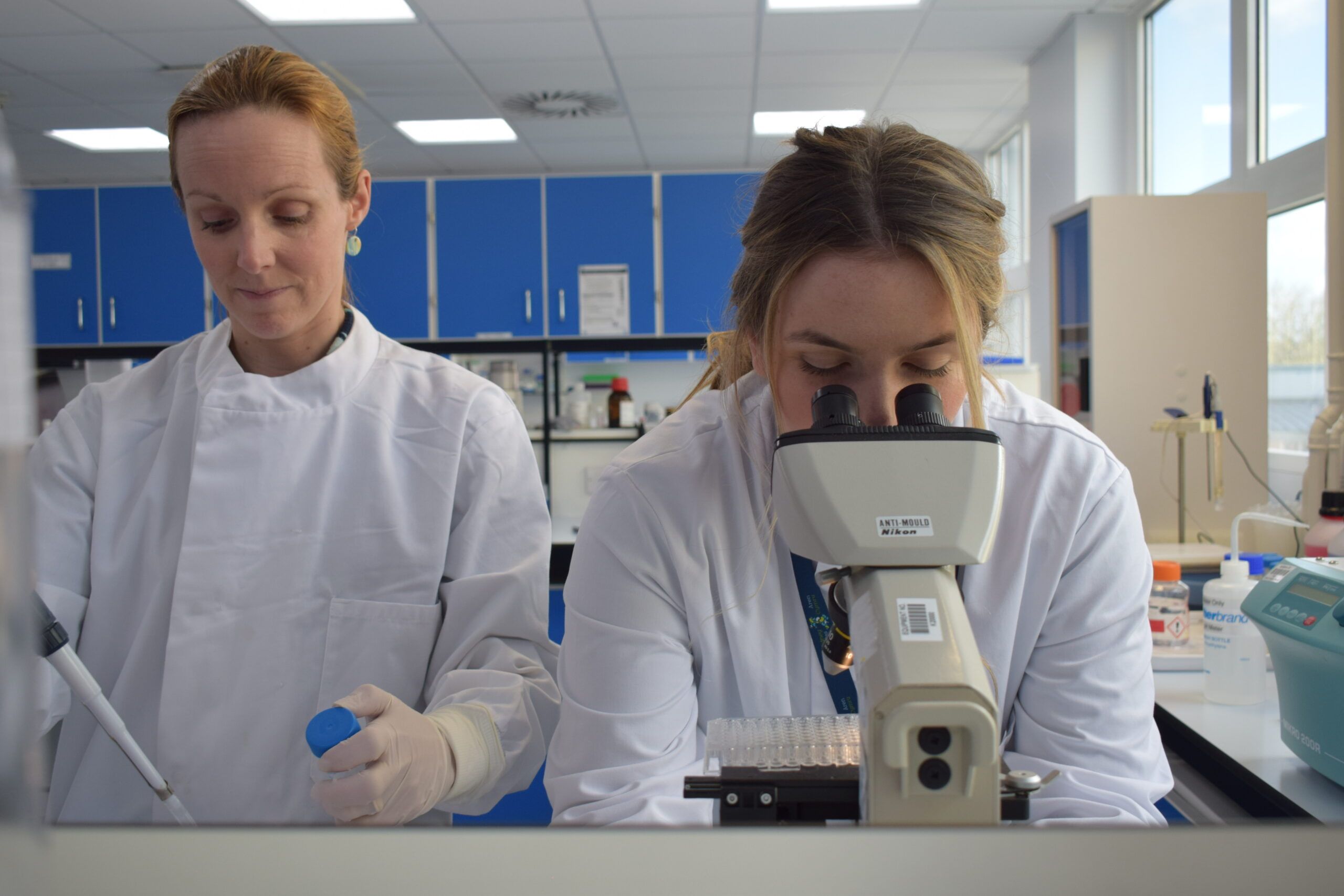 Doctors in the research lab