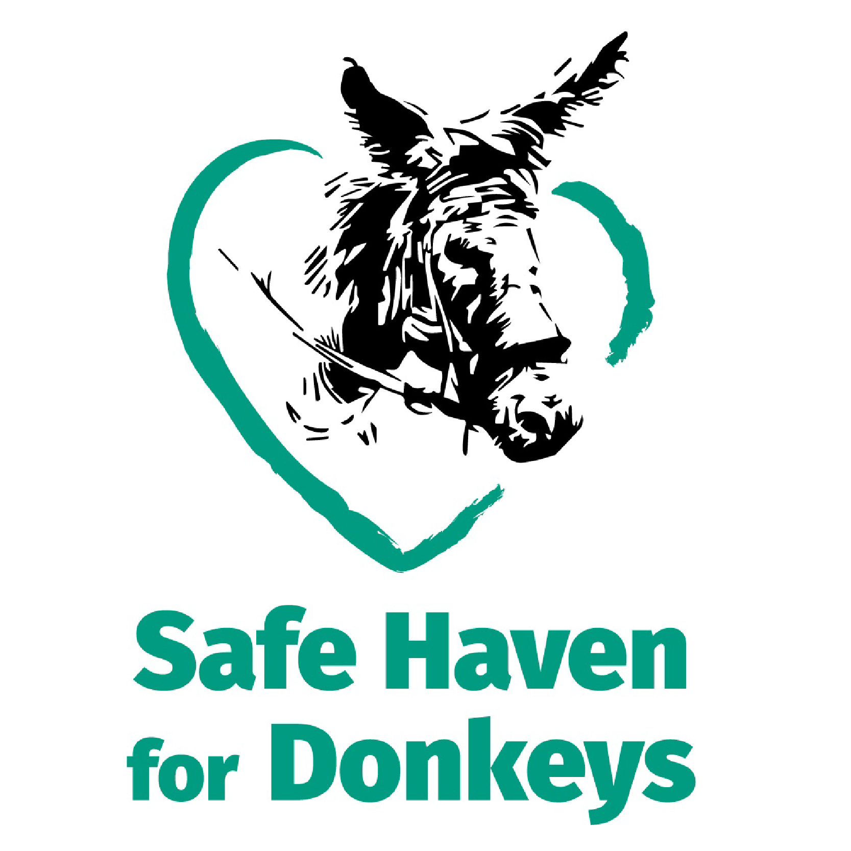 Safe Haven for Donkeys square logo