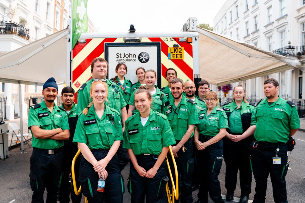 volunteers a St John Ambulance