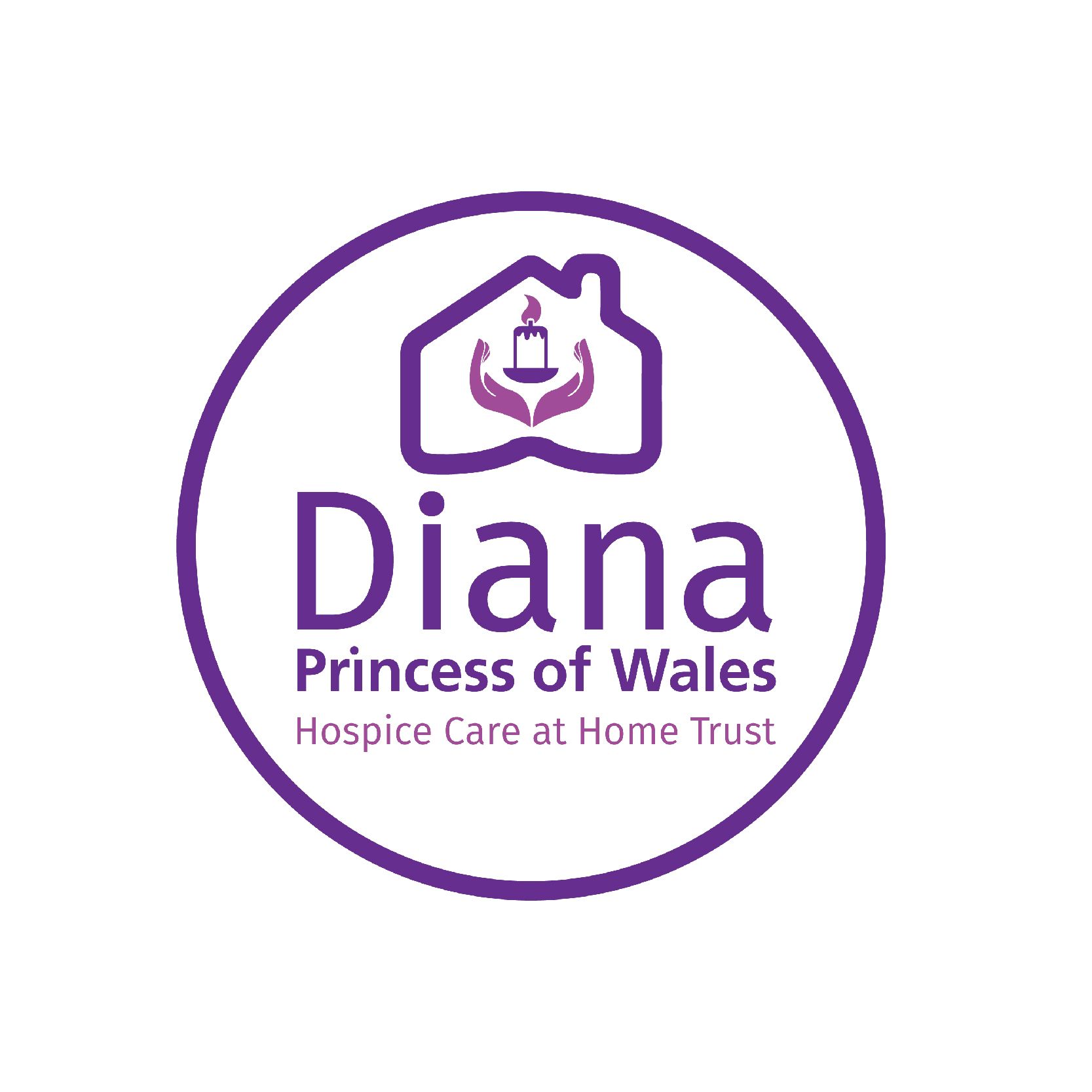 Diana Princess of Wales Hospice Care at Home Trust square logo