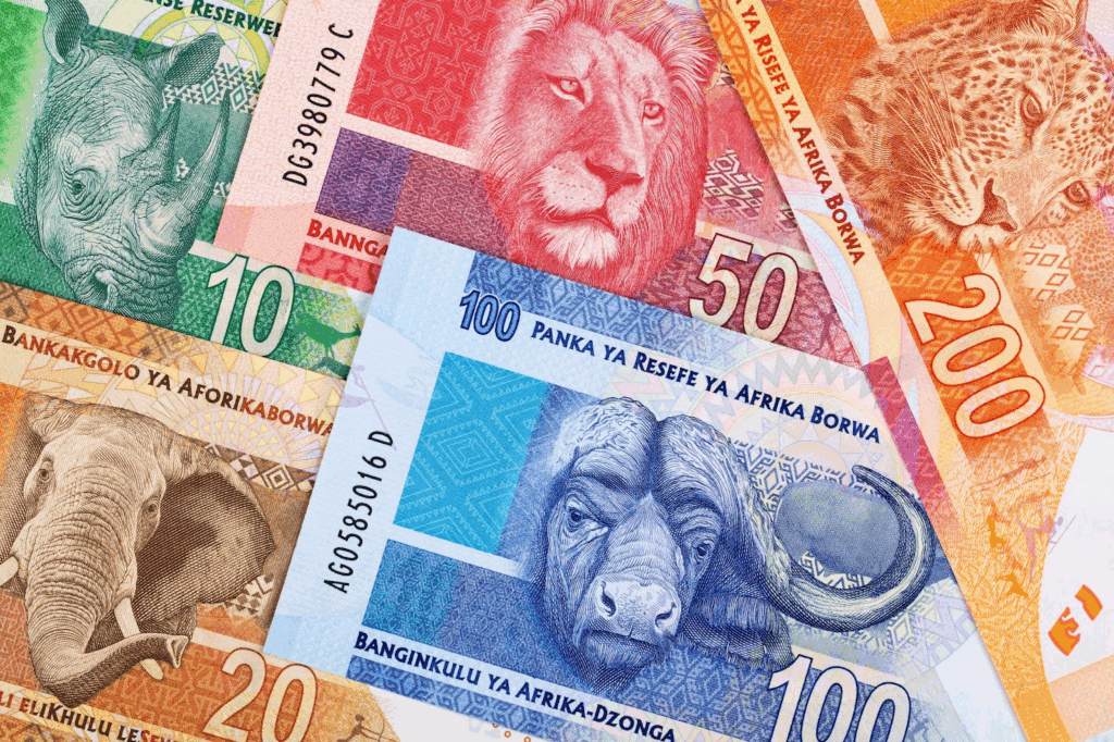 South African money a business background