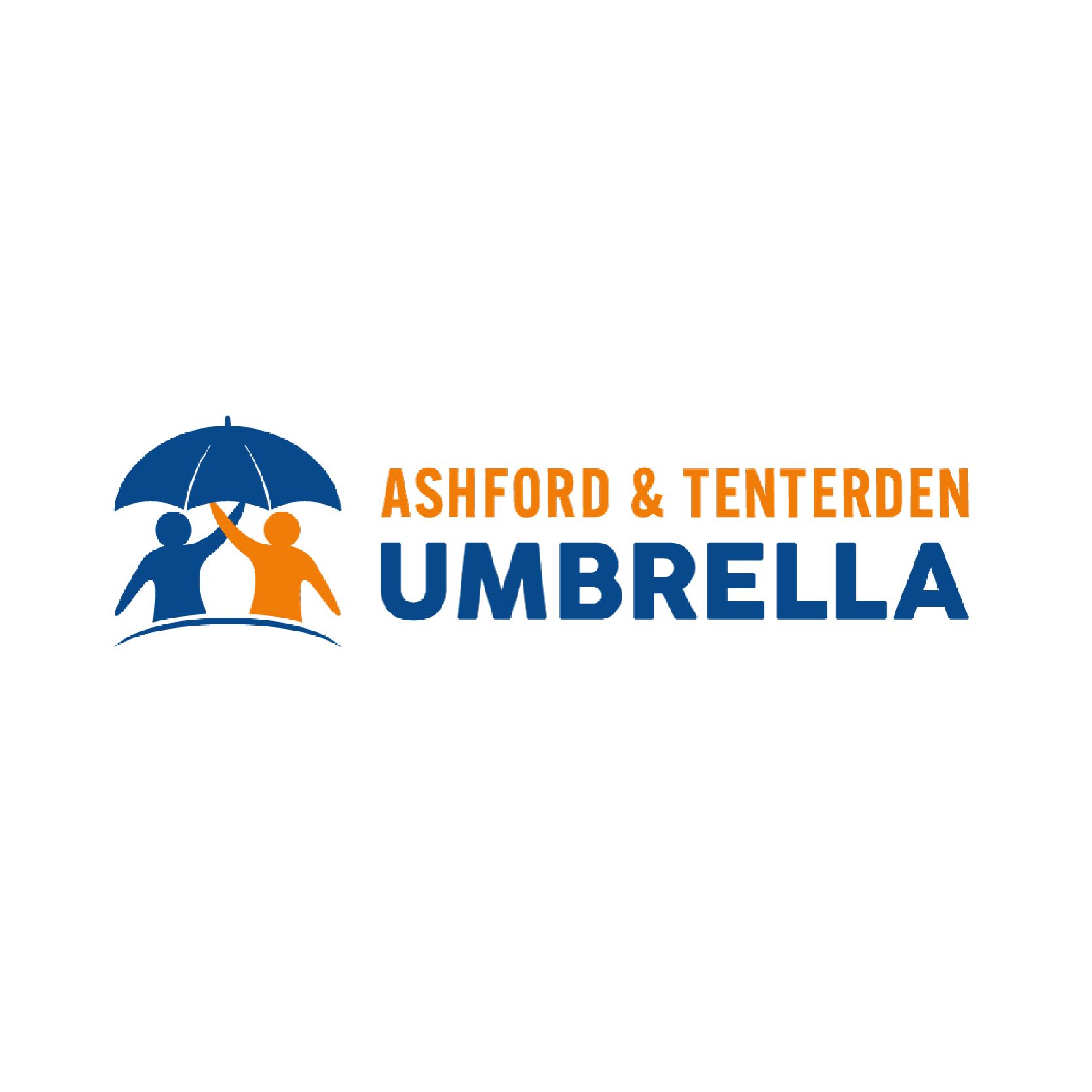 Ashford & Tenterden Umbrella square logo