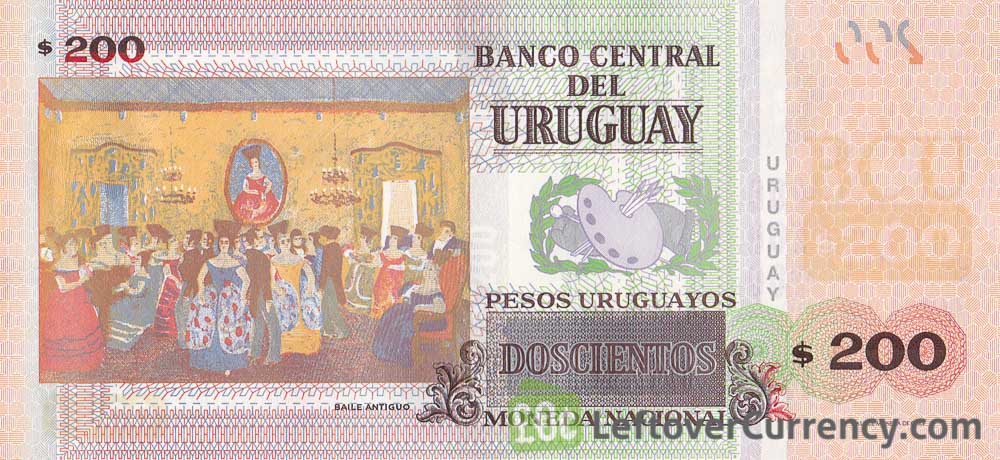 200 Uruguayan Peso banknote (Pedro Figari)