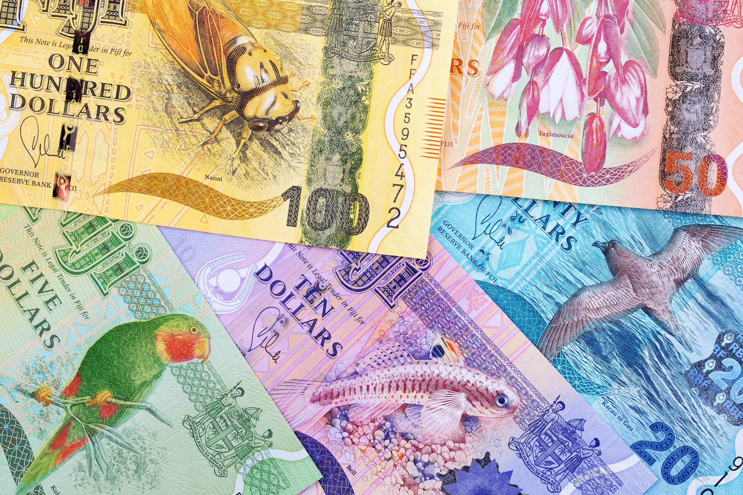 current banknote series for Fiji Dollars