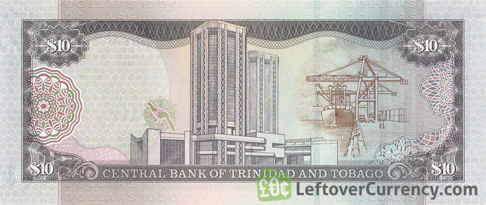 10 Trinidad and Tobago Dollar paper banknote (2006)