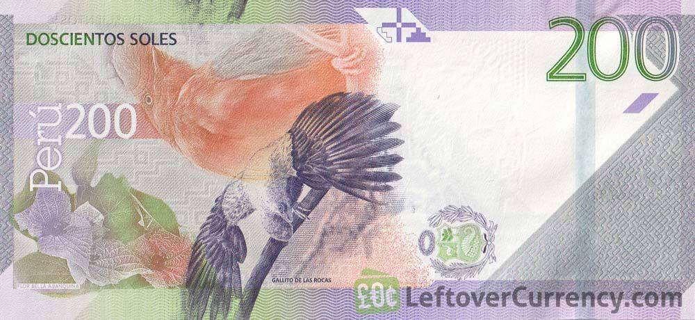 200 Peruvian Soles banknote (Tilsa Tsuchiya)