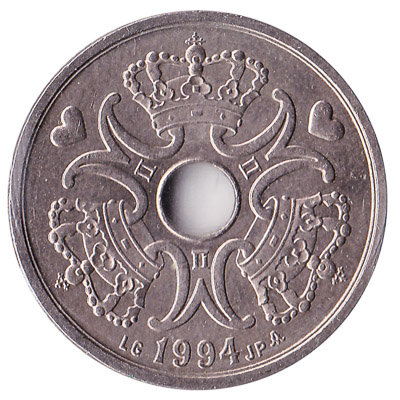 5 Danish Kroner coin - Exchange yours for cash today