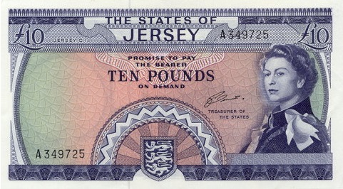 10 Jersey Pounds (St. Ouen's Manor 