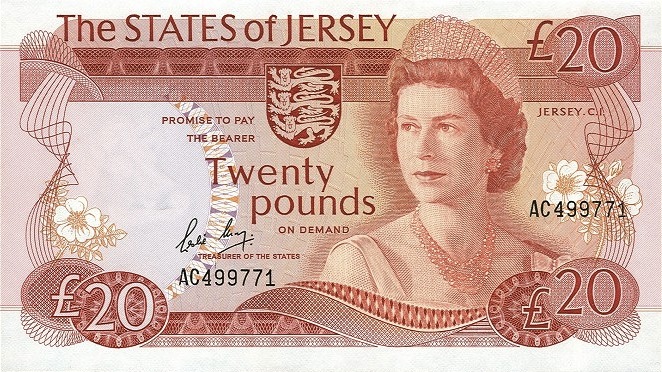 20 Jersey Pounds (Gorey Castle 