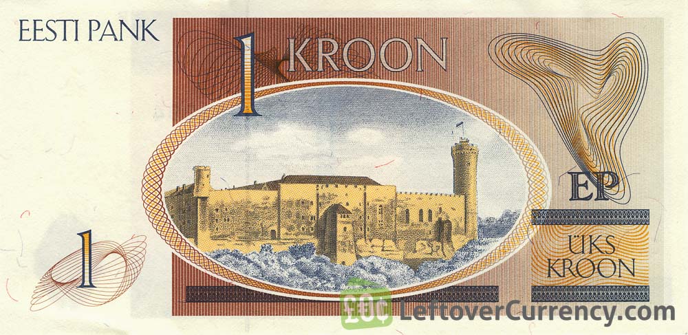 1 Estonian Kroon Kristjan Raud Exchange Yours For Cash Today