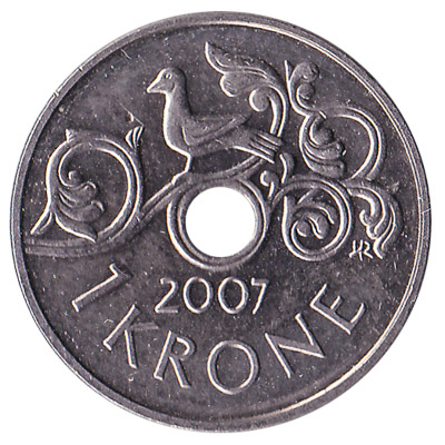 1 Norwegian Krone coin - Exchange yours for cash today