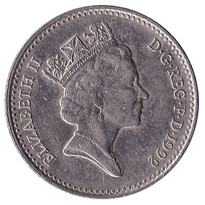 10 Pence Coin Great Britain 10 Pence Coin Great Britain