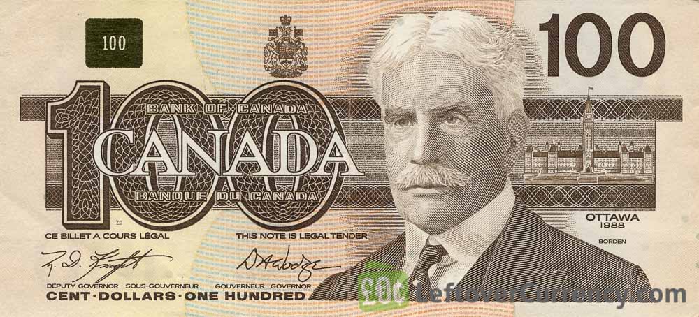 Peut-on prier Dieu pour avoir de l'argent ? - Page 2 100-canadian-dollars-banknote-series-1990-birds-of-canada-obverse-1