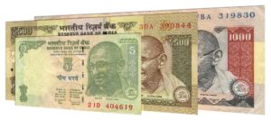 Exchange Indian Rus In 3 Easy Steps Leftover Currency Withdrawn Indian Ru Banknotes