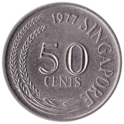 50 Cents Coin Singapore First Series Exchange Yours For Cash Today