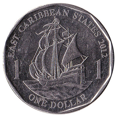 1 Dollar Coin East Caribbean States Exchange Yours For Cash Today