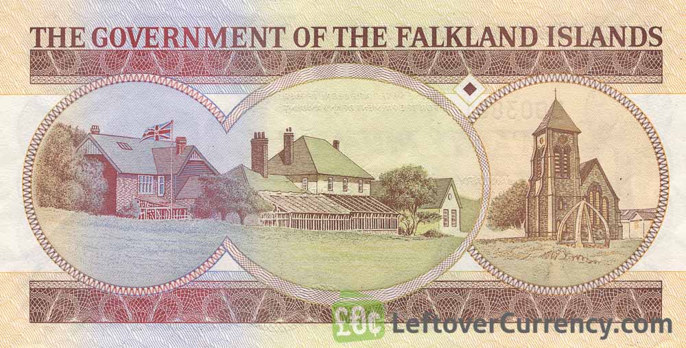 20 Falkland Islands Pounds banknote Exchange yours for cash today