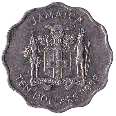 10 Jamaican Dollars Coin Exchange Yours For Cash Today 10 Jamaican Dollars Coin