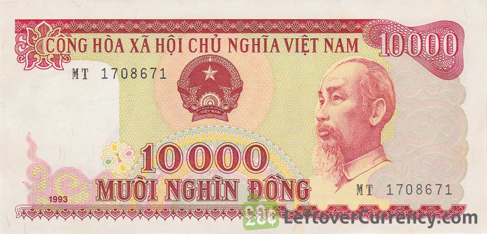 10000 Vietnamese Dong Banknote Type 1990 93 Exchange Yours For Cash 10000-vietnamese-dong-banknote-type-1990-93-exchange-yours-for-cash